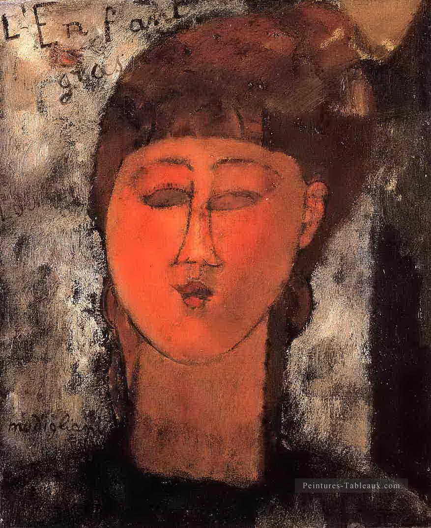 gros enfant 1915 Amedeo Modigliani Peintures à l'huile
